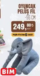 OYUNCAK PELÜŞ FİL ~55 CM OYUNCAK PELÜŞ FİL ~55 CM